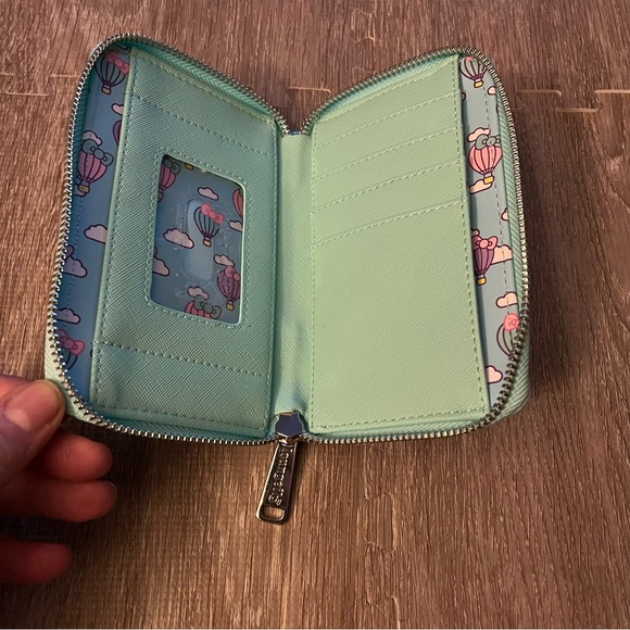 Loungefly Sanrio Hello Kitty & Friends Hot Air Balloon Zip Wallet BoxLunch - Picture 3 of 3